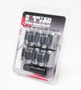 Wheel Mate Monster Open End Luc Nut Set of 20 - Silver 14x1.50 thumbnail 1