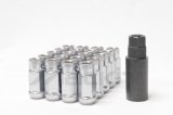 Wheel Mate Monster Open End Luc Nut Set of 20 - Silver 14x1.50 thumbnail 2