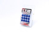 Wheel Mate Monster Lug Nut Caps - Silver 14x1.50 thumbnail 2