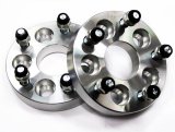 Wheel Mate 5x100 PCD to 5x114.3 Conversion Spacer 1in Thick with 1.25 Thread Pitch thumbnail 1