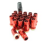 Wheel Mate Muteki SR45R Lug Nut Kit 12x1.5 - Red 20pcs thumbnail 1