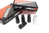 Wheel Mate WM14R 14x1.50 Wheel Locks Chrome 4 PCS thumbnail 1