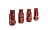 Wheel Mate WM14R 14x1.50 Wheel Locks Red 4 PCS thumbnail 1