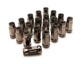 Wheel Mate WM14R 14x1.50 Lug Nuts Titanium Chrome 20 PCS thumbnail 1