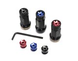 Wheel Mate Muteki Aluminum Closed End Cap 12 X 1.50- Blue (24 PCS) thumbnail 1