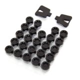 Wheel Mate Muteki SR45-S Plastic Cap - Black thumbnail 1