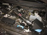Injen 09-10 Ford F-150 V8 5.4L Wrinkle Black Power-Flow Air Intake System thumbnail 2