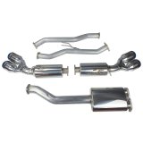 Injen 10-13 Hyundai Genesis Coupe 2.0L(t) 4cyl SS Exhaust w/ 76mm Y-Pipe Resonator/Molded SS Flanges thumbnail 1