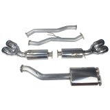 Injen 10-13 Hyundai Genesis Coupe 2.0L(t) 4cyl SS Exhaust w/ 76mm Y-Pipe Resonator/Molded SS Flanges thumbnail 2