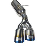 Injen 10-13 Hyundai Genesis Coupe 2.0L(t) 4cyl SS Exhaust w/ 76mm Y-Pipe Resonator/Molded SS Flanges thumbnail 5