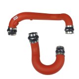 Injen 18-19 Audi S4/S5 (B9) V6 3.0L Turbo Wrinkle Red Intercooler Piping thumbnail 4