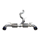 Injen 20-21 Toyota Supra 3.0L Turbo 6cyl SS Cat-Back Exhaust w/ Burnt Tips thumbnail 2