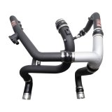 Injen 21-23 Ford Bronco 2.7L V6 (TT) EcoBoost SES Intercooler Pipes - Wrinkle Black thumbnail 1