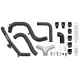 Injen 21-23 Ford Bronco 2.7L V6 (TT) EcoBoost SES Intercooler Pipes - Wrinkle Black thumbnail 5