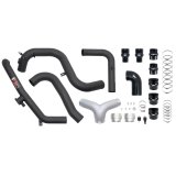 Injen 21-23 Ford Bronco 2.7L V6 (TT) EcoBoost SES Intercooler Pipes - Wrinkle Black thumbnail 8