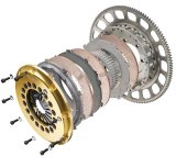 OS Giken Lamborghini Diablo V12 R Series Triple Plate w/ Center Hub Clutch - Requires LM101-C051M thumbnail 2