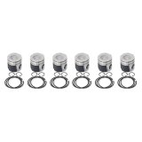 Industrial Injection 04.5-07 Dodge 24V STD Piston w/ Rings/Wrist Pins/Clips Coated / Chamfered - Set thumbnail 1