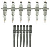 Industrial Injection 04.5-07 Dodge Cummins 5.9L Reman Stock Injector w/ Connecting Tubes thumbnail 1