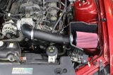 JLT 2010 Ford Mustang V6 Series 2 Black Textured Cold Air Intake Kit w/Red Filter - Tune Req thumbnail 1