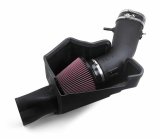 JLT 15-17 Ford Mustang GT (w/Roush/VMP Supercharger) Blk Tex CAI Kit w/Red Filter - Tune Req thumbnail 1