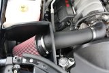 JLT 06-10 Jeep Grand Cherokee SRT8 Black Textured Cold Air Intake Kit w/Red Filter thumbnail 3