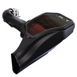 JLT 2015-2017 Ford Mustang GT 5.0L Cold Air Intake w/ Snap-In Lid- Red Filter thumbnail 1