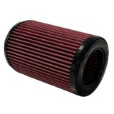 JLT S&B Universal Air Filter 4in Flange x 6in Base x 5.25in Top x 9in Height - Red Oil thumbnail 1