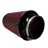JLT S&B Universal Air Filter 4in Flange x 6in Base x 5.25in Top x 9in Height - Red Oil thumbnail 2