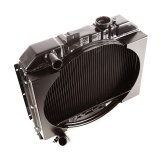 Omix Radiator w/ Fan Shroud 2 Row- 41-52 Willys Models thumbnail 1