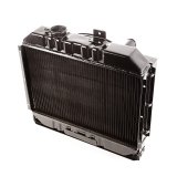 Omix Radiator w/ Fan Shroud 2 Row- 41-52 Willys Models thumbnail 2