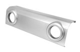 Omix Front Bumper Applique Silver 07-18 Jeep Wrangler thumbnail 1