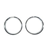 Omix Headlight Bezels Chrome 97-06 Jeep Wrangler thumbnail 1
