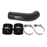 Wehrli 17-19 Chevrolet 6.6L L5P Duramax 4in Intake Pipe (Use w/OEM Air Box) - Gloss Black thumbnail 3