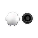 Wehrli 99-24 GM 1500/2500/3500 Billet Aluminum Brake Master Cylinder Cap - Clear Anodized thumbnail 1