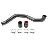 Wehrli 20-24 Chevrolet 6.6L L5P Duramax Driver Side 3in Intercooler Pipe - Gloss Black thumbnail 1