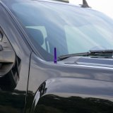 Wehrli 07.5-19 Chevrolet 6.6L Duramax Billet TIG Torch Stubby Antenna - Flat Black thumbnail 3
