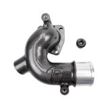 Wehrli 98-18 Dodge / Ram Cummins 5.9L/6.7L WCFab X Fleece Thermostat Housing - Flat Black thumbnail 1