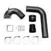 Wehrli 03-07 Cummins 5.9L D/S 3.5in. Intake Horn IC Pipe - Gun Metal thumbnail 2