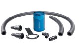 Volant 18-25 Jeep Wrangler/Gladiator JLU/JL/JT 3oz Aluminum Oil Catch Can w/Mounting Bracket - Blue thumbnail 1