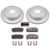 Power Stop 12-15 Chevrolet Captiva Sport Rear Z17 Evolution Geomet Coated Brake Kit thumbnail 1