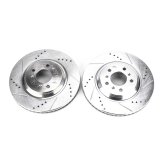 Power Stop 08-09 Buick Allure Front Evolution Drilled & Slotted Rotors - Pair thumbnail 1