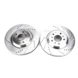 Power Stop 08-09 Buick Allure Front Evolution Drilled & Slotted Rotors - Pair thumbnail 2