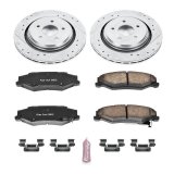 Power Stop 06-09 Cadillac XLR Rear Z23 Evolution Sport Brake Kit thumbnail 1