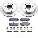 Power Stop 04-06 Mazda MPV Rear Z17 Evolution Geomet Coated Brake Kit thumbnail 1