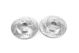 Power Stop 16-19 Chevrolet Spark Front Evolution Drilled & Slotted Rotors - Pair thumbnail 2