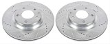 Power Stop 04-11 Mazda RX-8 Rear Evolution Drilled & Slotted Rotors - Pair thumbnail 4