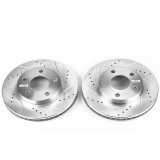 Power Stop 04-05 Chevrolet Classic Front Evolution Drilled & Slotted Rotors - Pair thumbnail 1