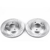 Power Stop 04-05 Chevrolet Classic Front Evolution Drilled & Slotted Rotors - Pair thumbnail 3