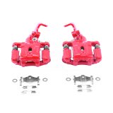 Power Stop 05-06 Hyundai Elantra Rear Red Calipers w/Brackets - Pair thumbnail 2