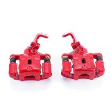 Power Stop 05-06 Hyundai Elantra Rear Red Calipers w/Brackets - Pair thumbnail 3